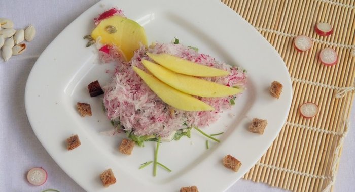 Салат Chicken fashionista