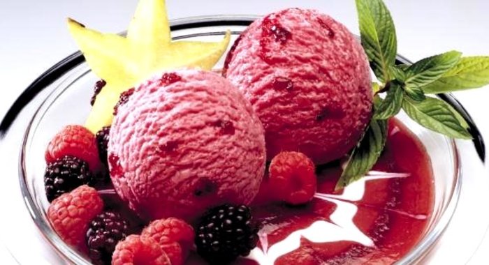 Малиновое мороженое