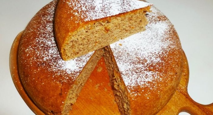 Морковный пирог