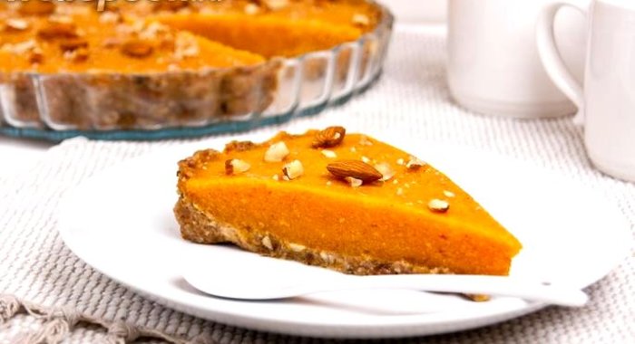 Тыквенный пирог без выпечки