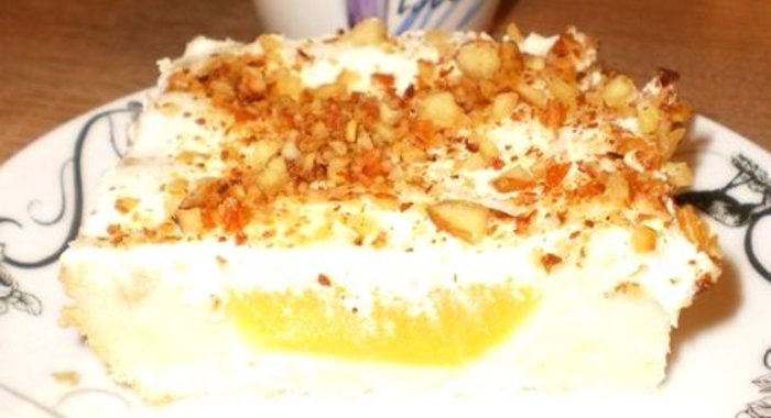 Пирог «Персиковое наслаждение»