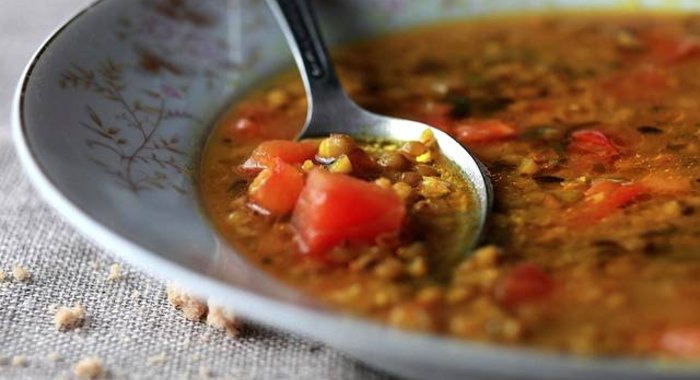 Суп из маша со специями