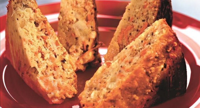 Морковно-ананасовый пирог