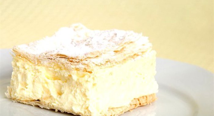 Лимонный пирог со сливками