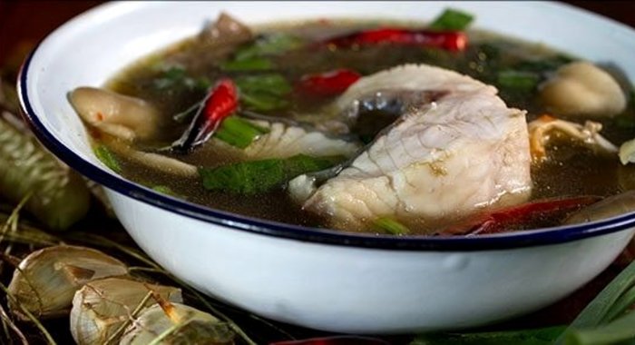 Тайский рыбный суп