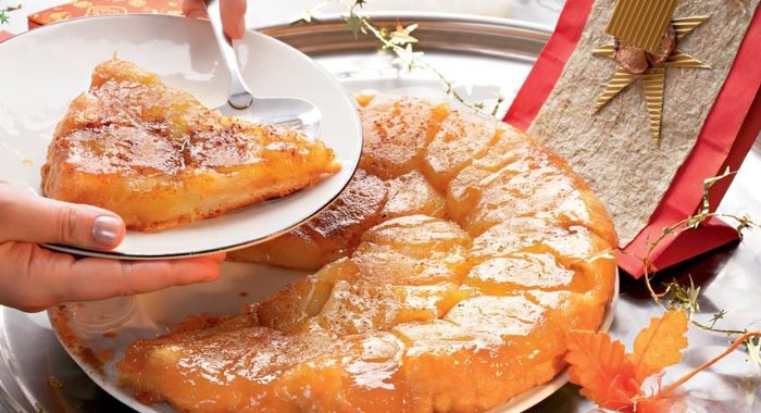 Яблочный пирог Татен