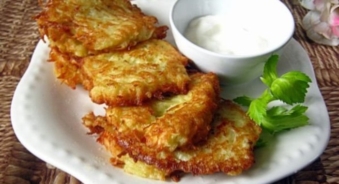 Картофельные оладьи
