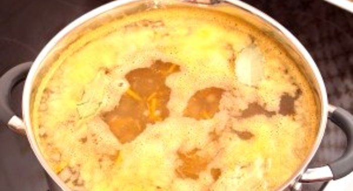 Суп кюфта с фрикадельками