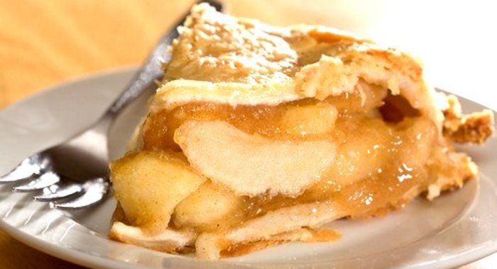 Яблочный пирог с кальвадосом