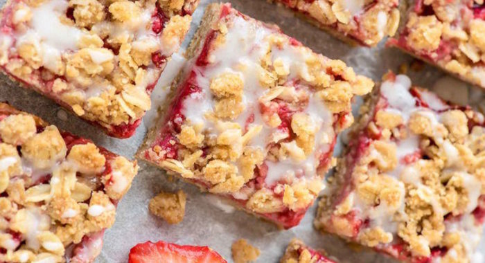 Клубничный пирог