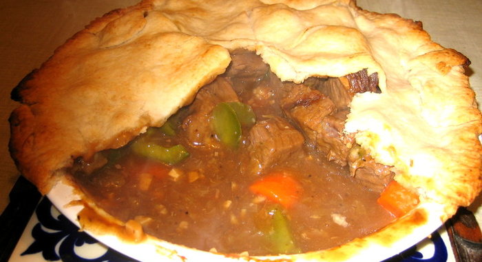 Пирог с мясом