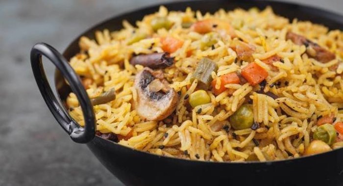 Жареный индийский рис