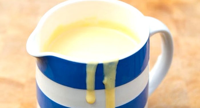 Заварной крем со сгущенкой