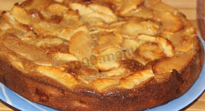 Низкокалорийный яблочный пирог