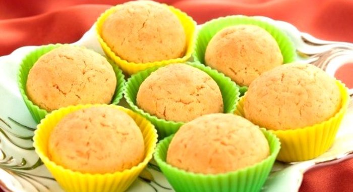 Нежное кокосовой печенье