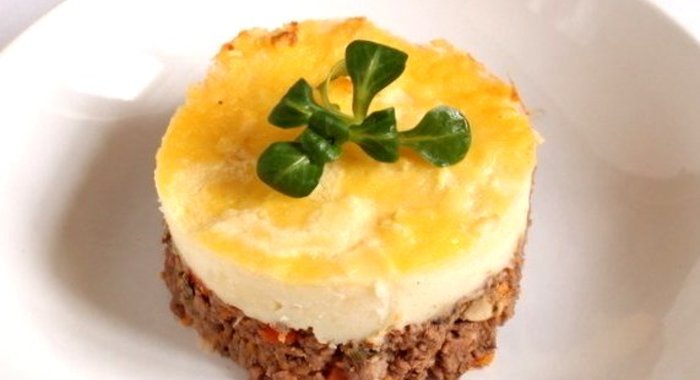 Пастуший пирог с грибами