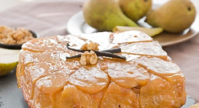 Грушевый пирог по мотивам Тарт Татен