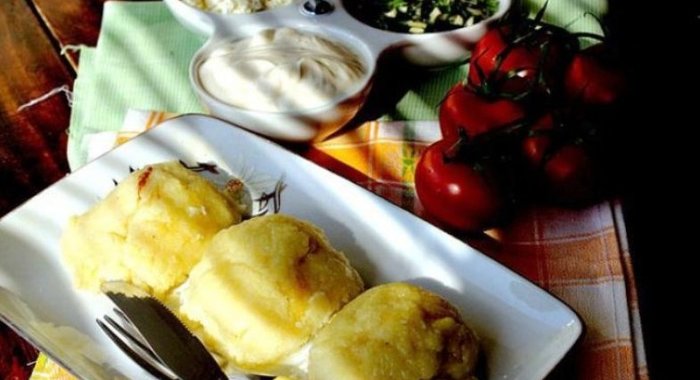 Кукурузные шарики с сыром