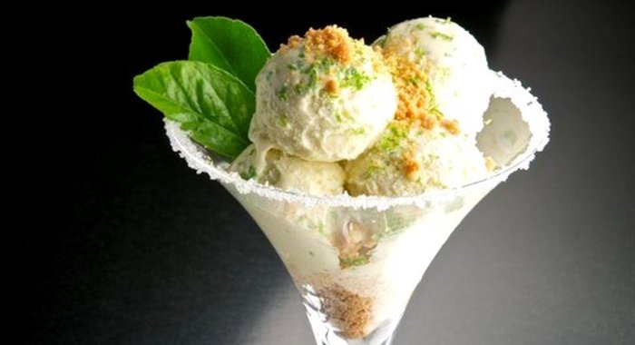 Мороженое «Лаймовый чизкейк»