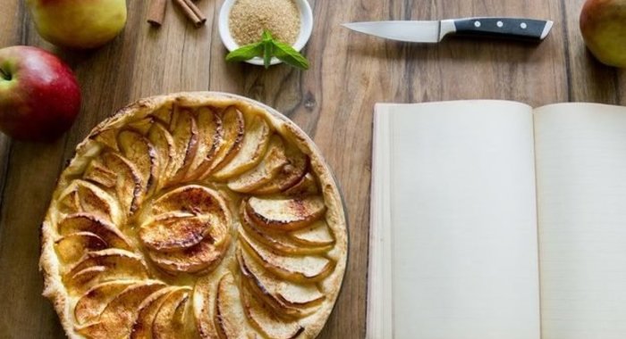 Финский яблочный пирог