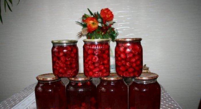 Компот из малины