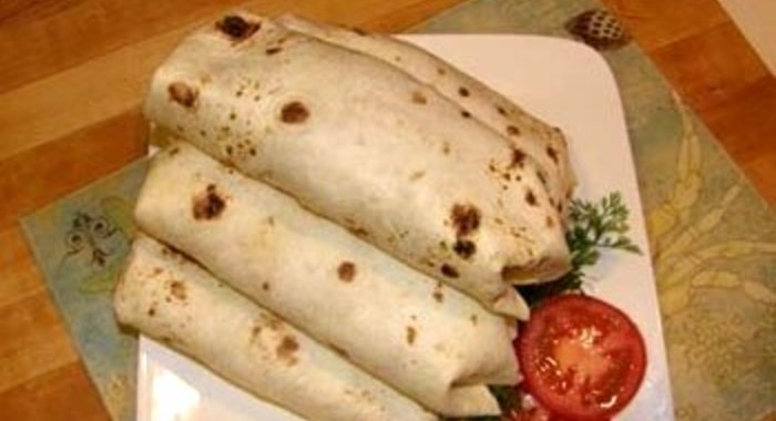 Бурито с ветчиной и сыром