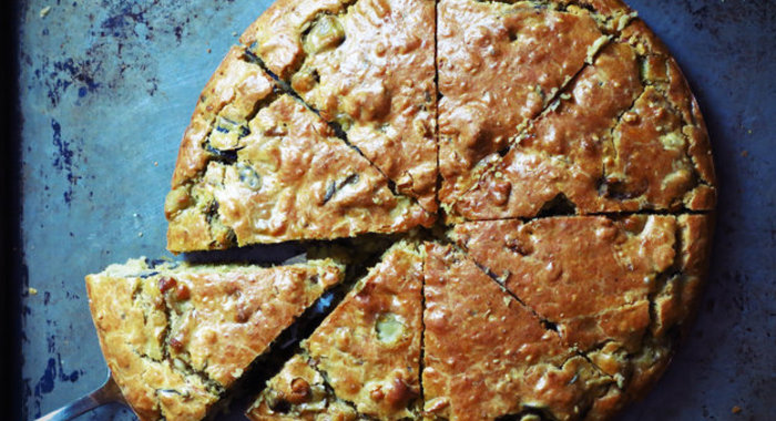 Пирог из баклажан