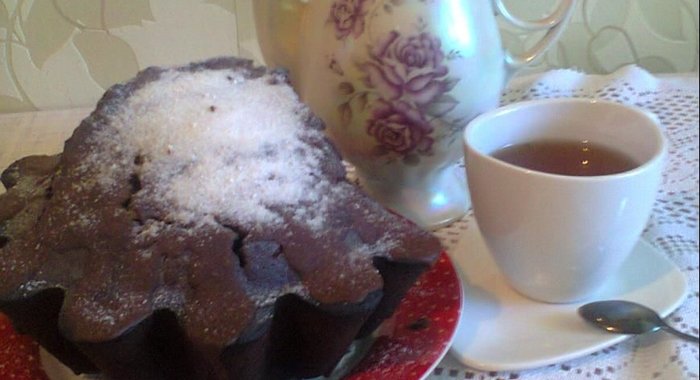 Шоколадно-свекольный пирог