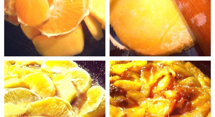 Перевернутый пирог (Tart tatin)