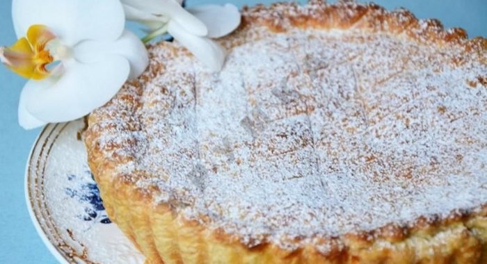 Пирог с черникой