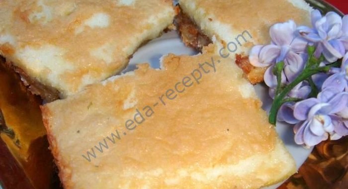 Пирог с ревенем