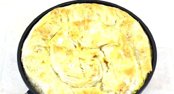 Пирог мясной из лаваша