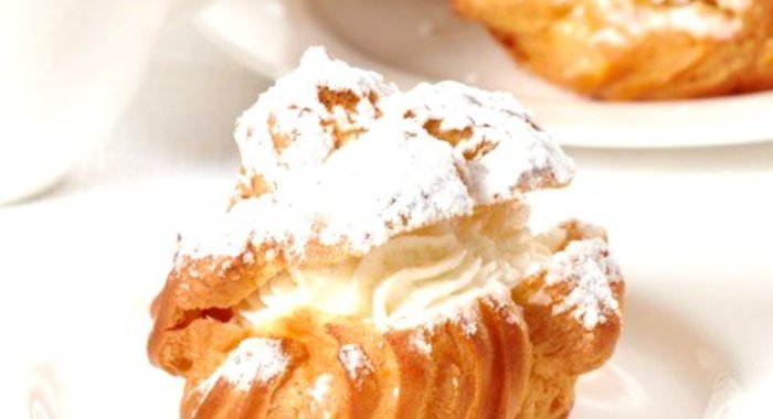 Эклеры со сливочно-творожным кремом