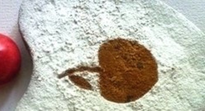 Яблочный пирог на печенье