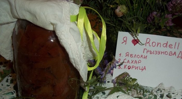 Начинка для пирогов из яблок с корицей на зиму