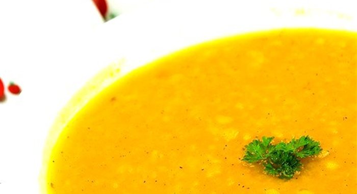 Тыквенно-картофельный суп со сливками