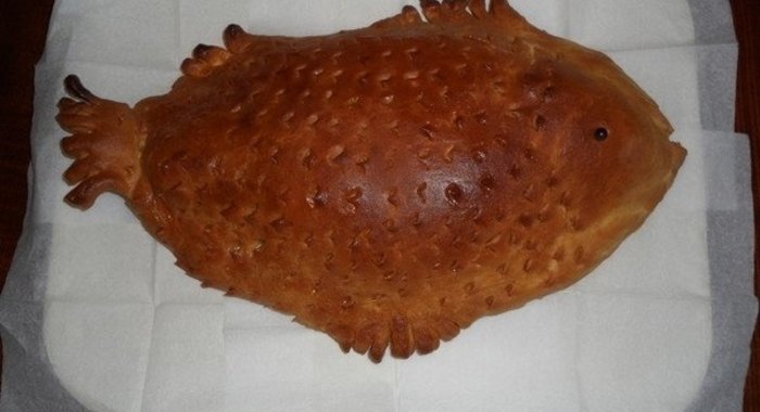 Пирог «Рыбка»