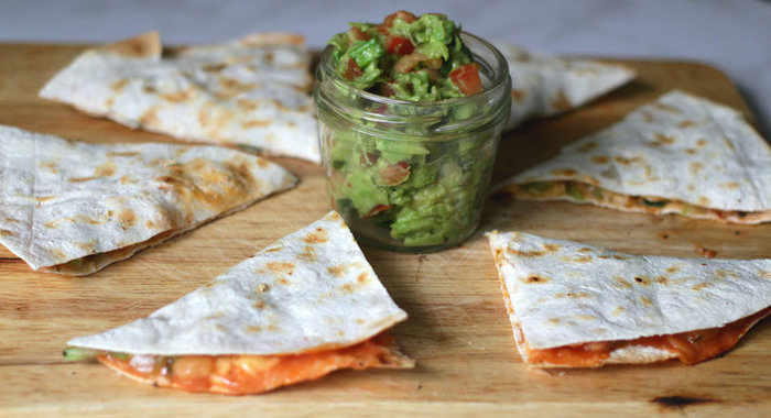 Вегетарианская кесадилья