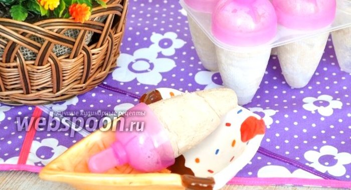 Быстрое шоколадное мороженое