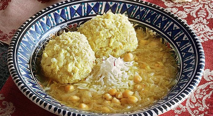 Персидский суп с гонди