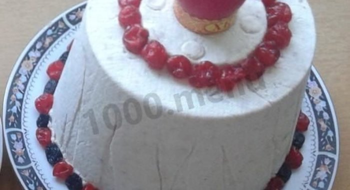 Пасха творожная