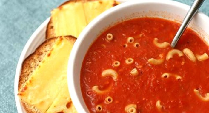 Томатный суп с бренди