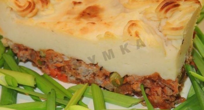 Ирландская картофельная запеканка с мясом