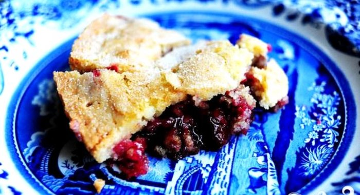 Клюквенный пирог