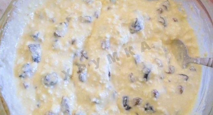Творожная начинка для пирога