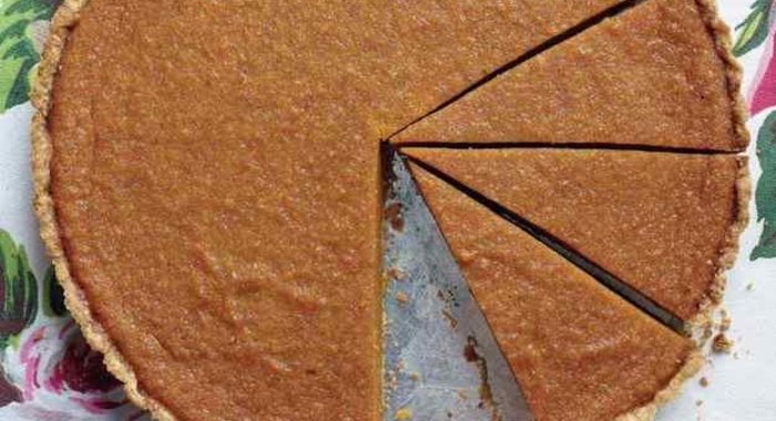 Тыквенный пирог с имбирем