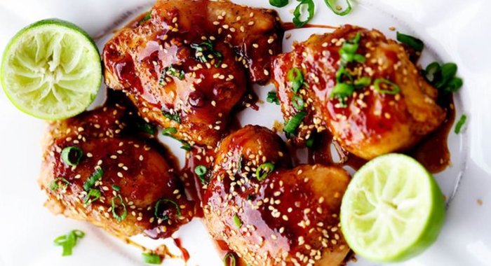 Курица в азиатском стиле