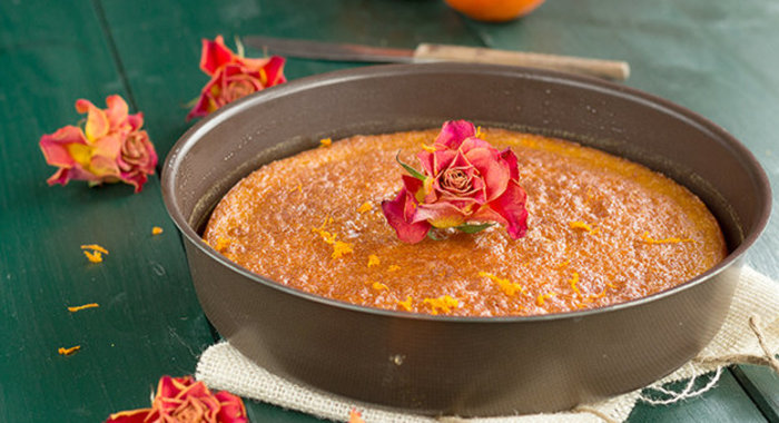 Мандариновый пирог