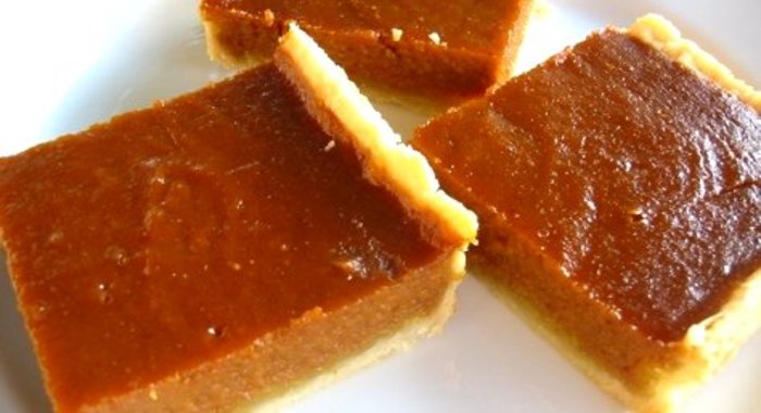 Пирог с карамелью