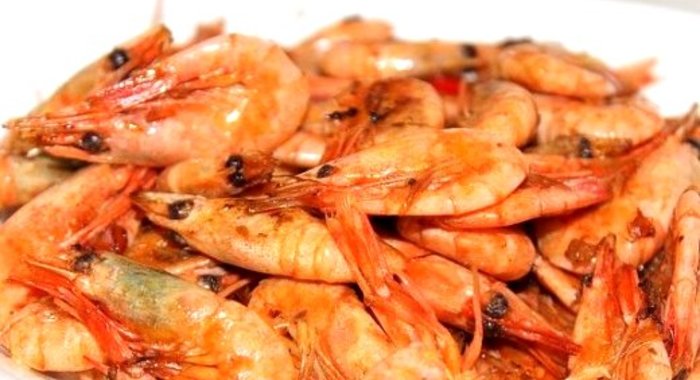 Креветки Васаби